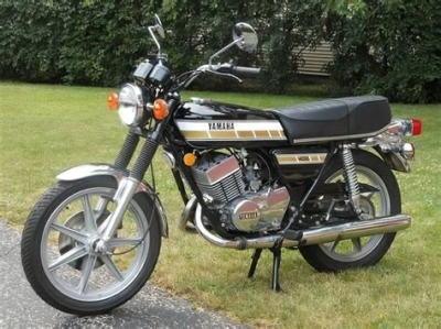 De onderdelen catalogus van de Yamaha RD400 1976, 400cc