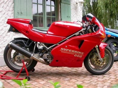 De onderdelen catalogus van de Ducati 888 1994, 888cc