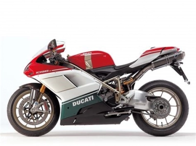 De onderdelen catalogus van de Ducati Superbike (1098) 2007, 1098cc