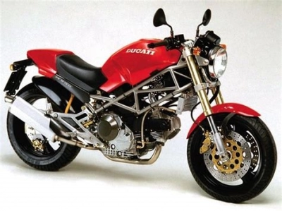De onderdelen catalogus van de Ducati Monster (600) 2000, 600cc