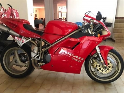 De onderdelen catalogus van de Ducati Superbike (748) 1995, 748cc