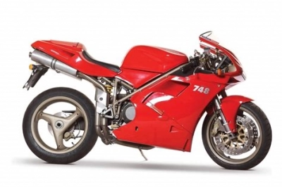 De onderdelen catalogus van de Ducati Superbike (748) 1999, 748cc