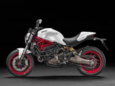 De onderdelen catalogus van de Ducati Monster (821) 2016, 821cc