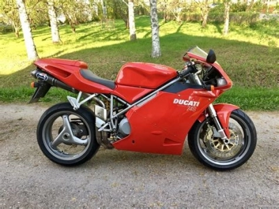 De onderdelen catalogus van de Ducati 748s 2002, 748cc