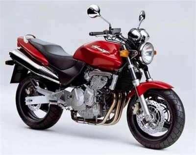 De onderdelen catalogus van de Honda Cb600f Hornet 2004, 600cc