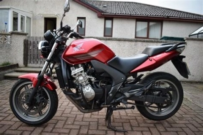 De onderdelen catalogus van de Honda Cbf600n 2008, 600cc