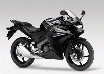 De onderdelen catalogus van de Honda Cbr125r 2013, 125cc