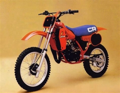 De onderdelen catalogus van de Honda Cr80r 1991, 80cc