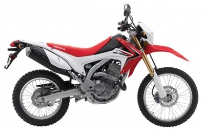 De onderdelen catalogus van de Honda Crf250l 2013