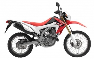 De onderdelen catalogus van de Honda Crf250l 2015, 250cc