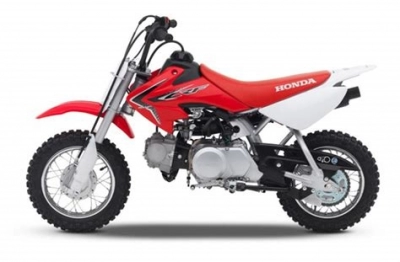 De onderdelen catalogus van de Honda Crf50f 2014, 50cc