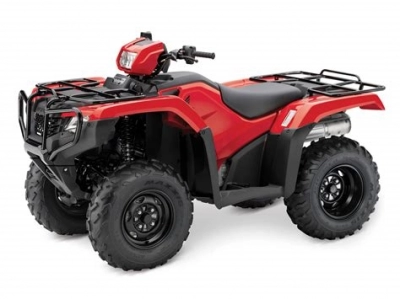 De onderdelen catalogus van de Honda TRX500FA6 2019, 500cc