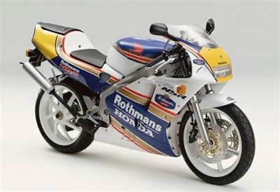 De onderdelen catalogus van de Honda Nsr50s 1993, 50cc