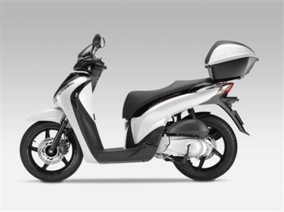 De onderdelen catalogus van de Honda Sh150 2011