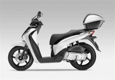 De onderdelen catalogus van de Honda Sh300 2013