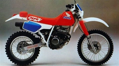 De onderdelen catalogus van de Honda Xr250r 1990, 250cc