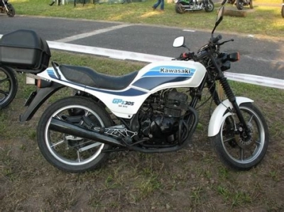 De onderdelen catalogus van de Kawasaki Gpz305 Belt Drive 1994, 305cc