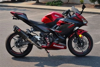 De onderdelen catalogus van de Kawasaki EX400 (Ninja 400) 2019, 400cc