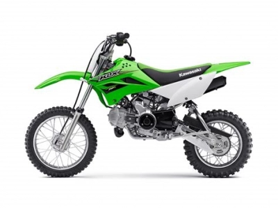 De onderdelen catalogus van de Kawasaki KLX110L 2017, 110cc