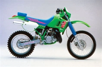 De onderdelen catalogus van de Kawasaki Kdx200 1991, 200cc