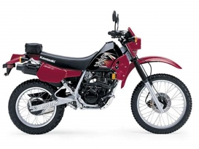 De onderdelen catalogus van de Kawasaki Klr250 1994