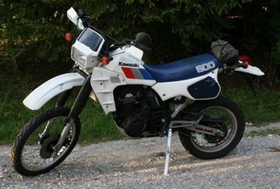 De onderdelen catalogus van de Kawasaki Klr600 1991, 600cc