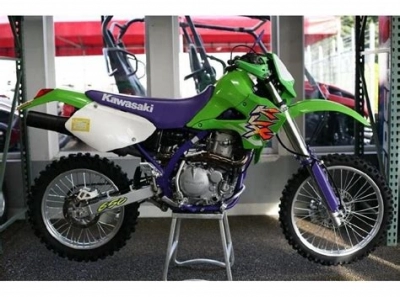 De onderdelen catalogus van de Kawasaki Klx650r 1996, 650cc