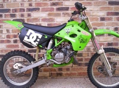 De onderdelen catalogus van de Kawasaki Kx100 1994, 100cc