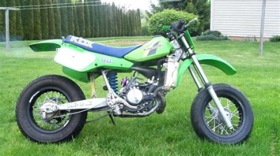 De onderdelen catalogus van de Kawasaki Kx60 1996