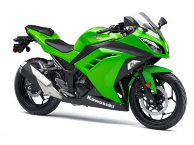 De onderdelen catalogus van de Kawasaki Ninja 300 2015, 300cc