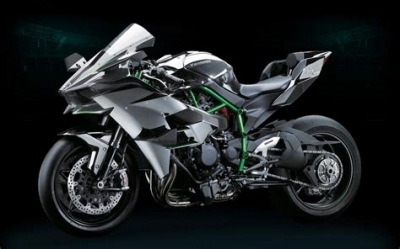 De onderdelen catalogus van de Kawasaki Ninja H2r 2015, 1000cc
