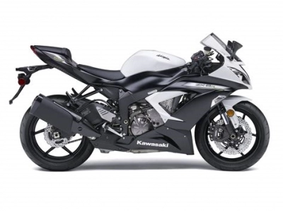 De onderdelen catalogus van de Kawasaki Ninja Zx 6r 2014, 600cc
