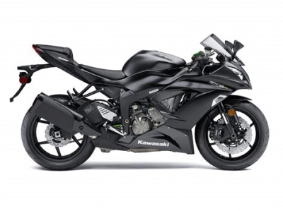 De onderdelen catalogus van de Kawasaki Ninja Zx 6r 2015, 600cc