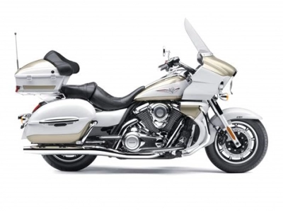 De onderdelen catalogus van de Kawasaki Vn1700 Voyager Abs 2012, 1700cc