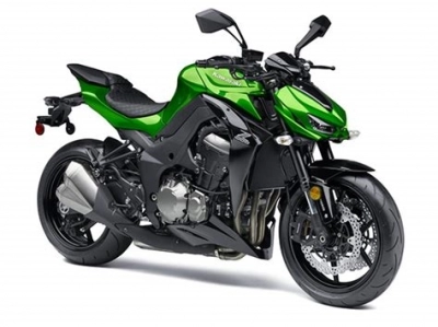 De onderdelen catalogus van de Kawasaki Z1000 2015, 1000cc