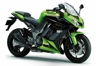 De onderdelen catalogus van de Kawasaki Z1000sx 2012, 1000cc