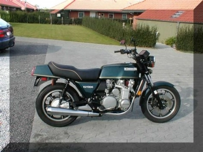 De onderdelen catalogus van de Kawasaki Z1300 1987