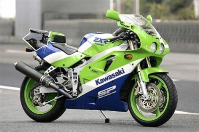 De onderdelen catalogus van de Kawasaki Zxr400 1990, 400cc