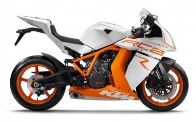 De onderdelen catalogus van de Ktm 1190 Rc8 R White Europe United Kingdom 2015