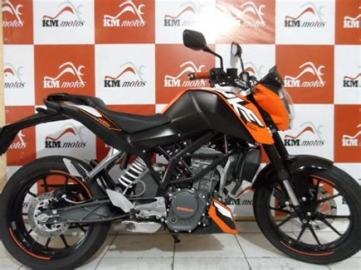 De onderdelen catalogus van de Ktm 200 Duke Or W O Abs Ckd 15 Argentina 2015, 200cc