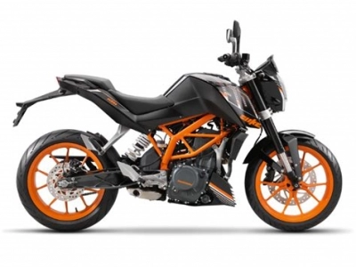 De onderdelen catalogus van de Ktm 250 Duke Bl Abs B D 15 Europe 2015