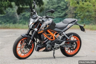 De onderdelen catalogus van de KTM 250 Duke Bl Abs B D 16 Asia 2016, 250cc