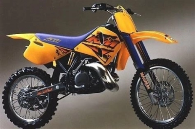 De onderdelen catalogus van de Ktm 250 Exc M O 13lt Brazil 1996, 250cc