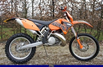 De onderdelen catalogus van de Ktm 250 Exc Usa 2003, 250cc