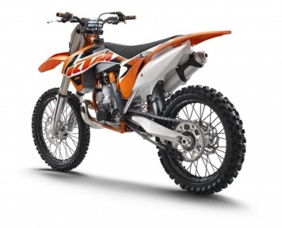 De onderdelen catalogus van de Ktm 250 Sx Europe 2015, 250cc