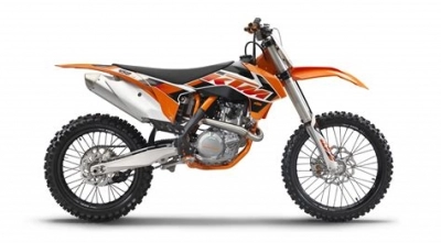 De onderdelen catalogus van de Ktm 450 Sx F Factory Edition Usa 2015, 450cc