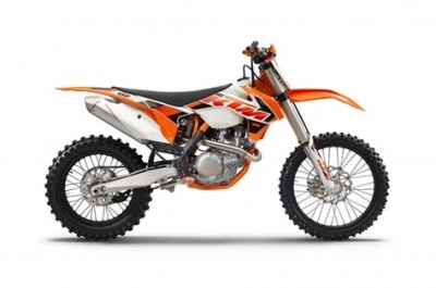 De onderdelen catalogus van de Ktm 450 Xc W Usa 2015, 450cc