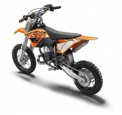 De onderdelen catalogus van de Ktm 50 Sx Europe 2015, 50cc