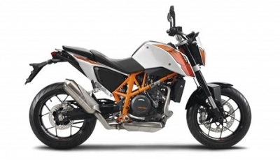 De onderdelen catalogus van de Ktm 690 Duke White Abs China 2015, 690cc