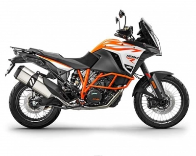 De onderdelen catalogus van de Ktm 1290 Super Adventure S Orange Eu 1290 2018  131